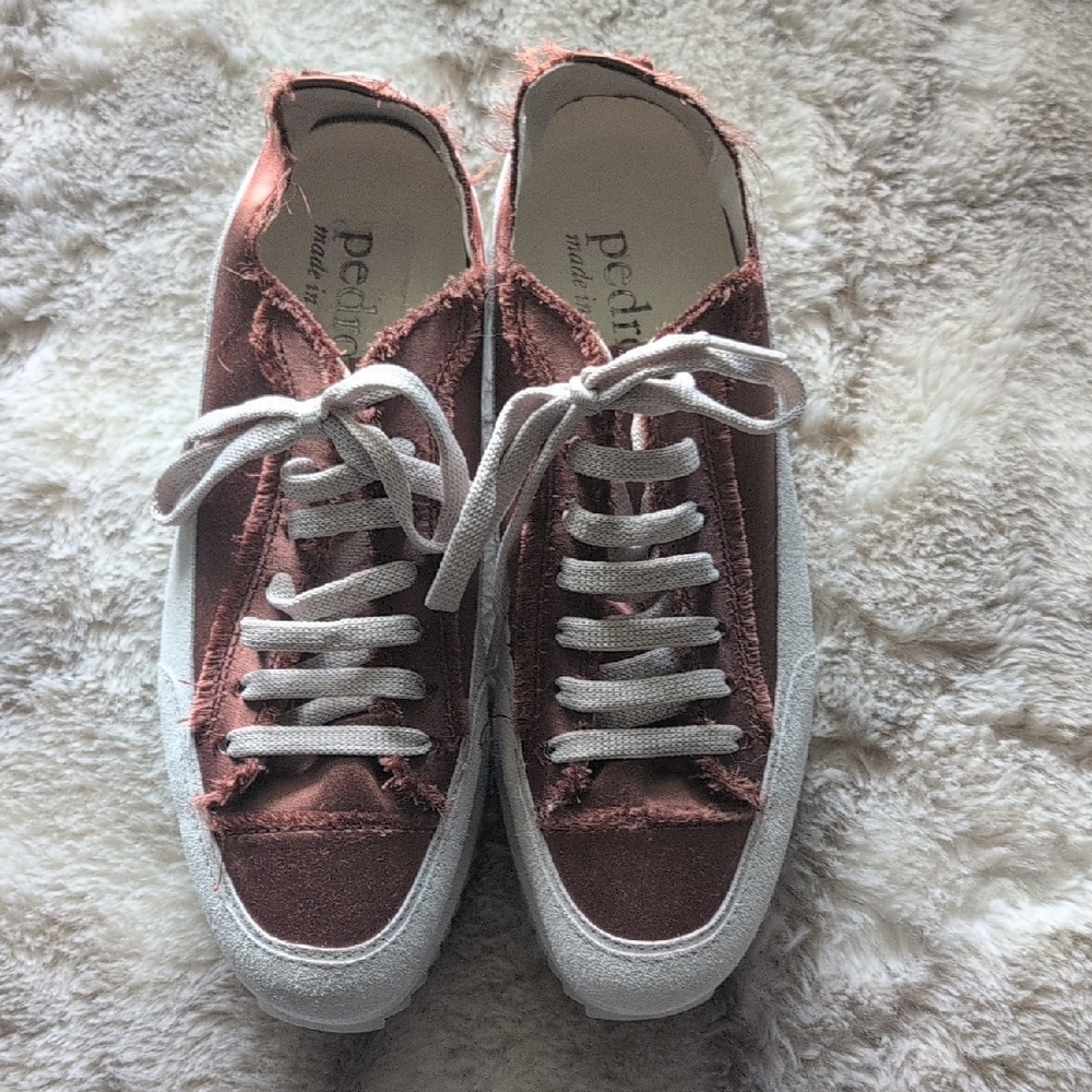 Pedro Garcia Pink Low-Top Sneakers